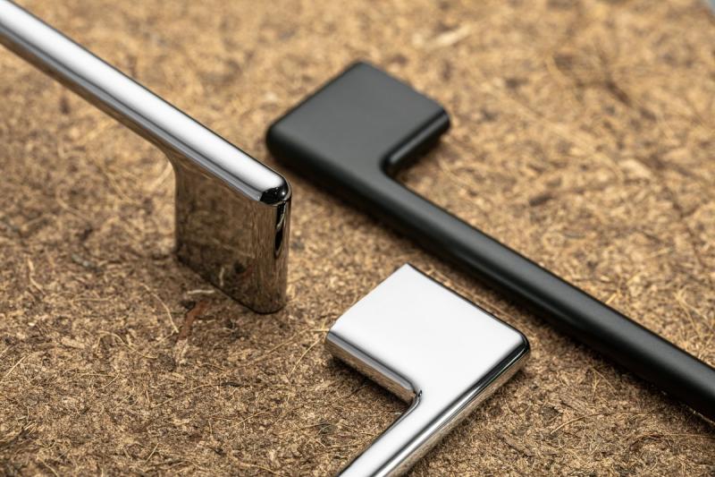 Zamak handle CAPRI, C= 128 mm, chrome 1208965938