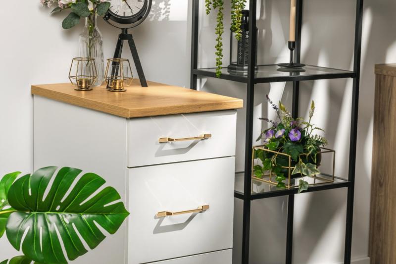 Bracket FLAVIO C=192 mm brass 1208966021