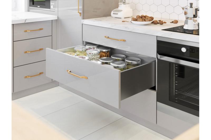 Bracket FLAVIO C=192 mm inox - brushed steel 1208966022