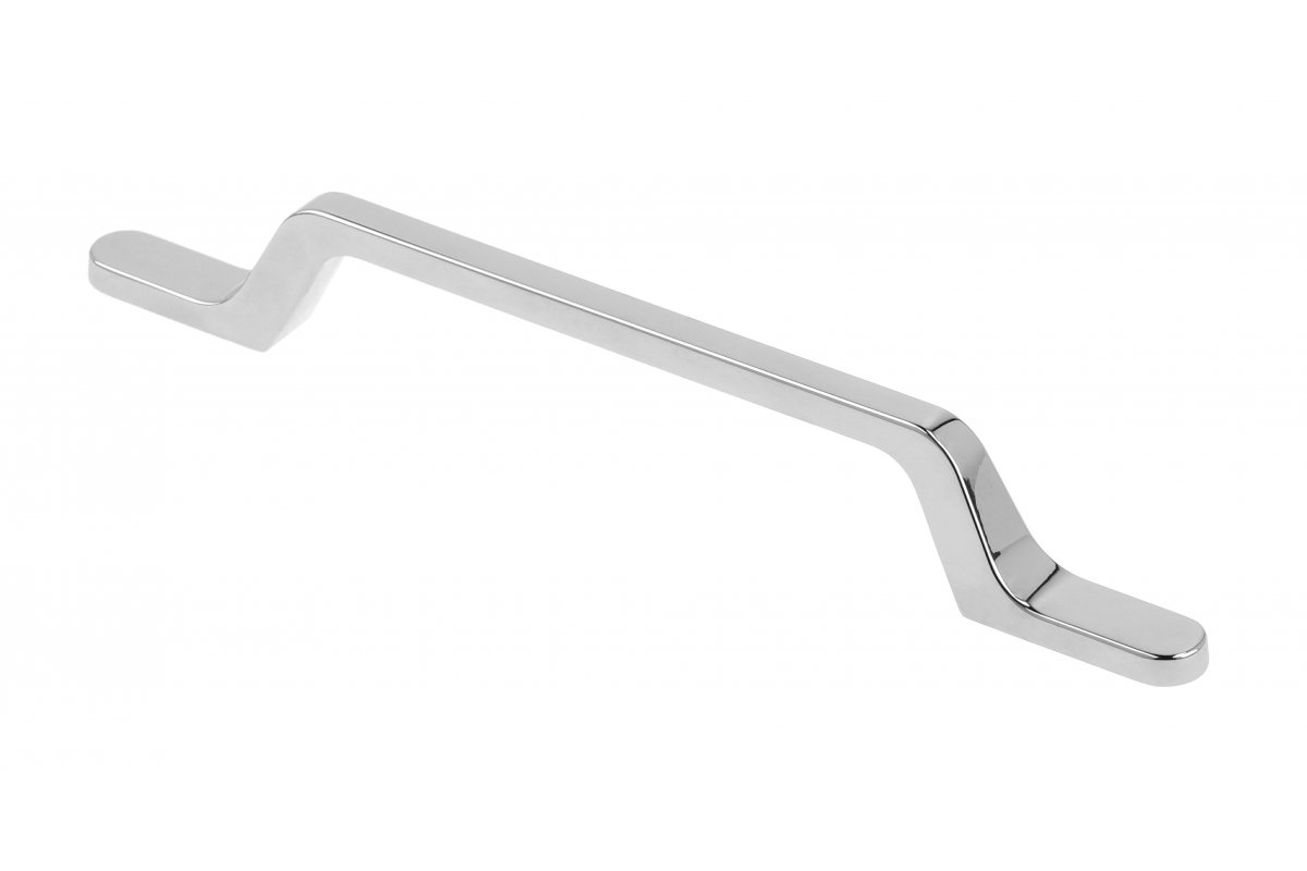 Zamak handle FLAVIO C=96 mm chrome 1208966029 - Productafbeelding
