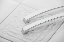 Zamak handle G0, C= 160 mm, chrome 1208966043