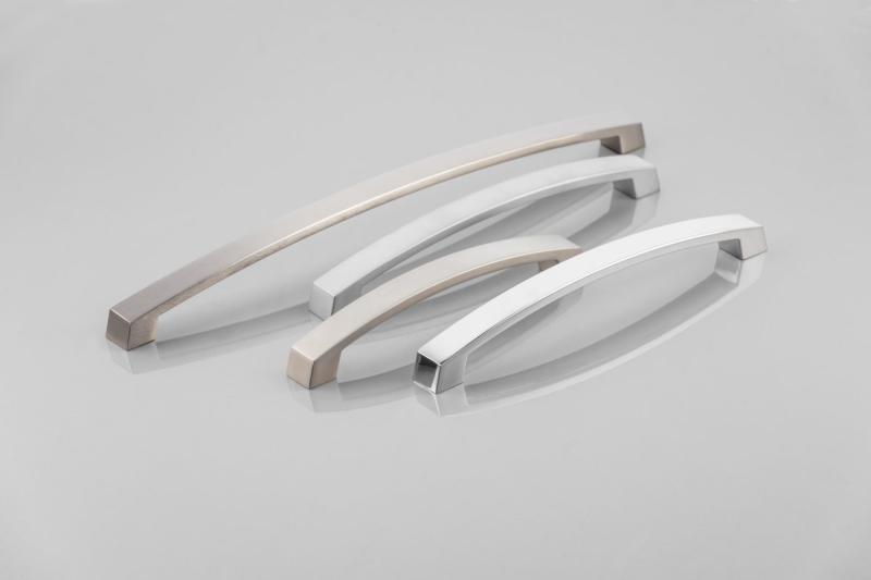 Zamak handle G0, C= 256 mm, chrome 1208966049