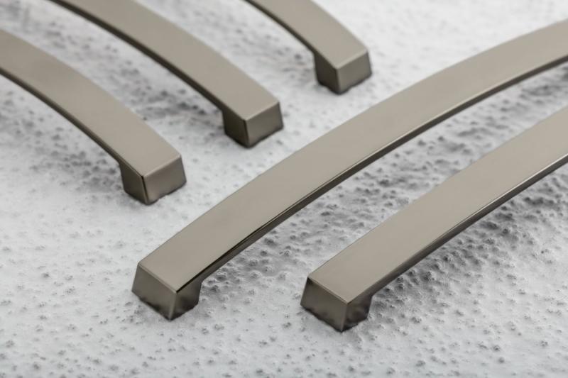 Zamak handle G1 L-128mm (titanium) 1208966055