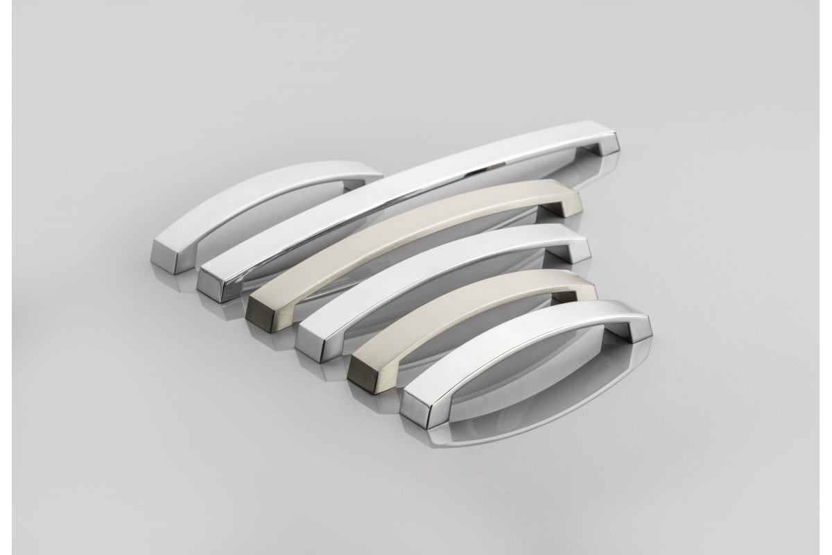 Zamak handle G1 C=160mm aluminium 1208966058 - Productafbeelding 4
