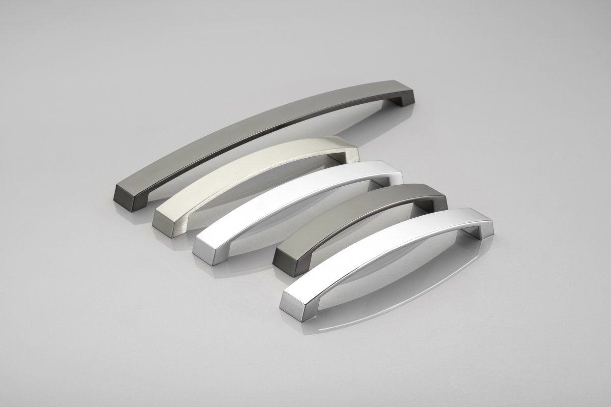 Zamak handle G1 C=160mm aluminium 1208966058 - Productafbeelding 5
