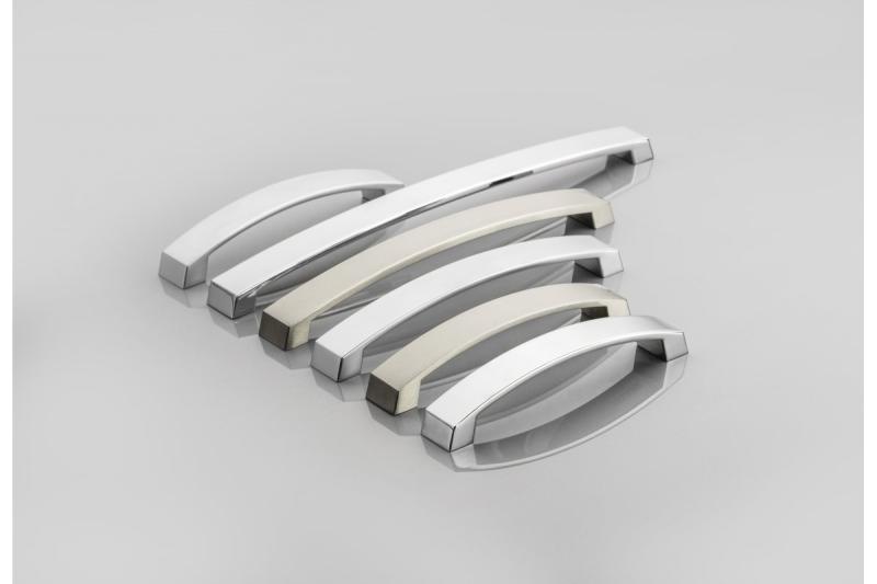 Zamak handle G1 C=192mm aluminium 1208966063