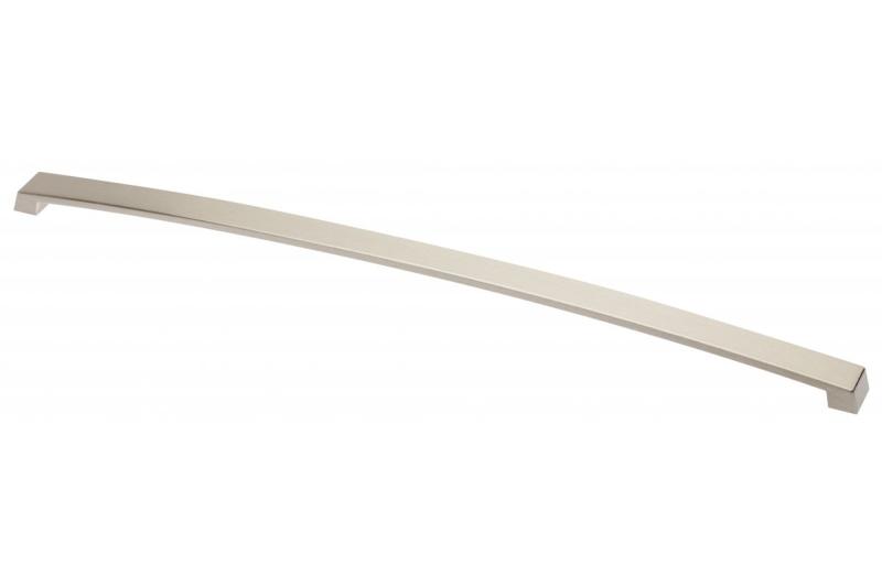 Zamak handle G1 C=416mm brushed steel 1208966079