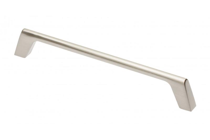 Zamak handle G2 C=160mm brushed steel 1208966081