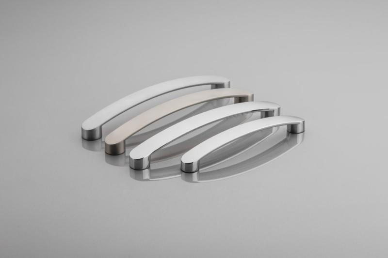 Zamak handle GENUA C=160mm satin 1208966091