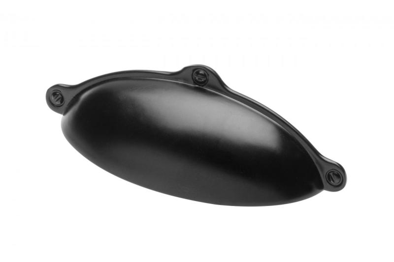 Zamak handle MARSALA C=64mm black mat 1208966107