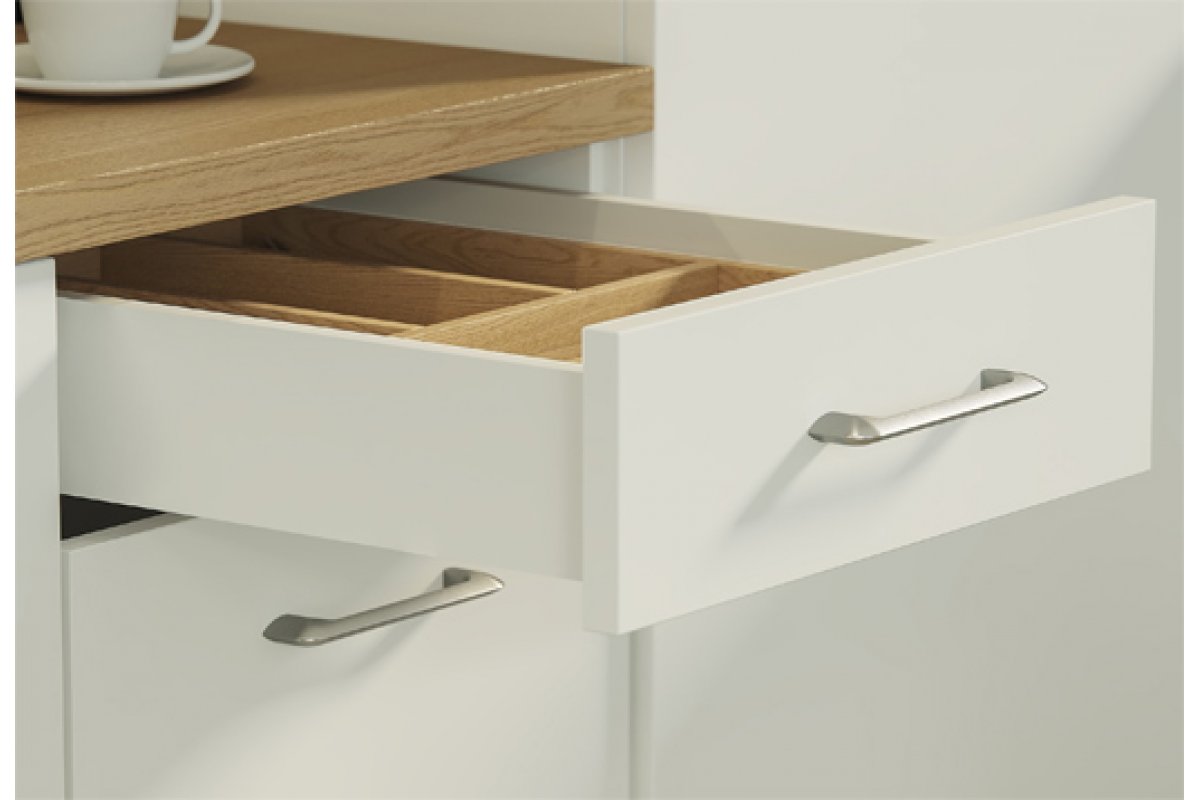 Zamak handle MILANO C=128 inox 1208966110 - Productafbeelding 4