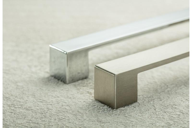 Zamak handle MODENA, C= 160 mm, inox 1208966122