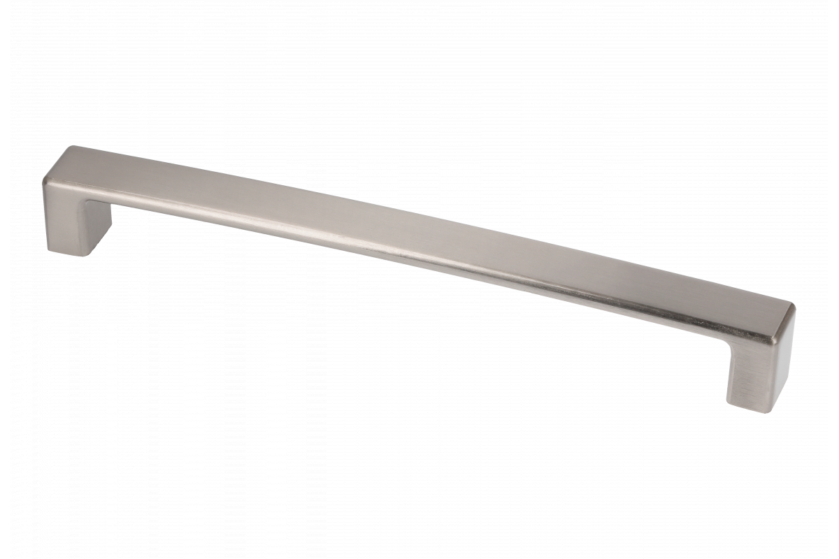 Zamak handle MODENA, C= 192 mm, inox 1208966126 - Productafbeelding