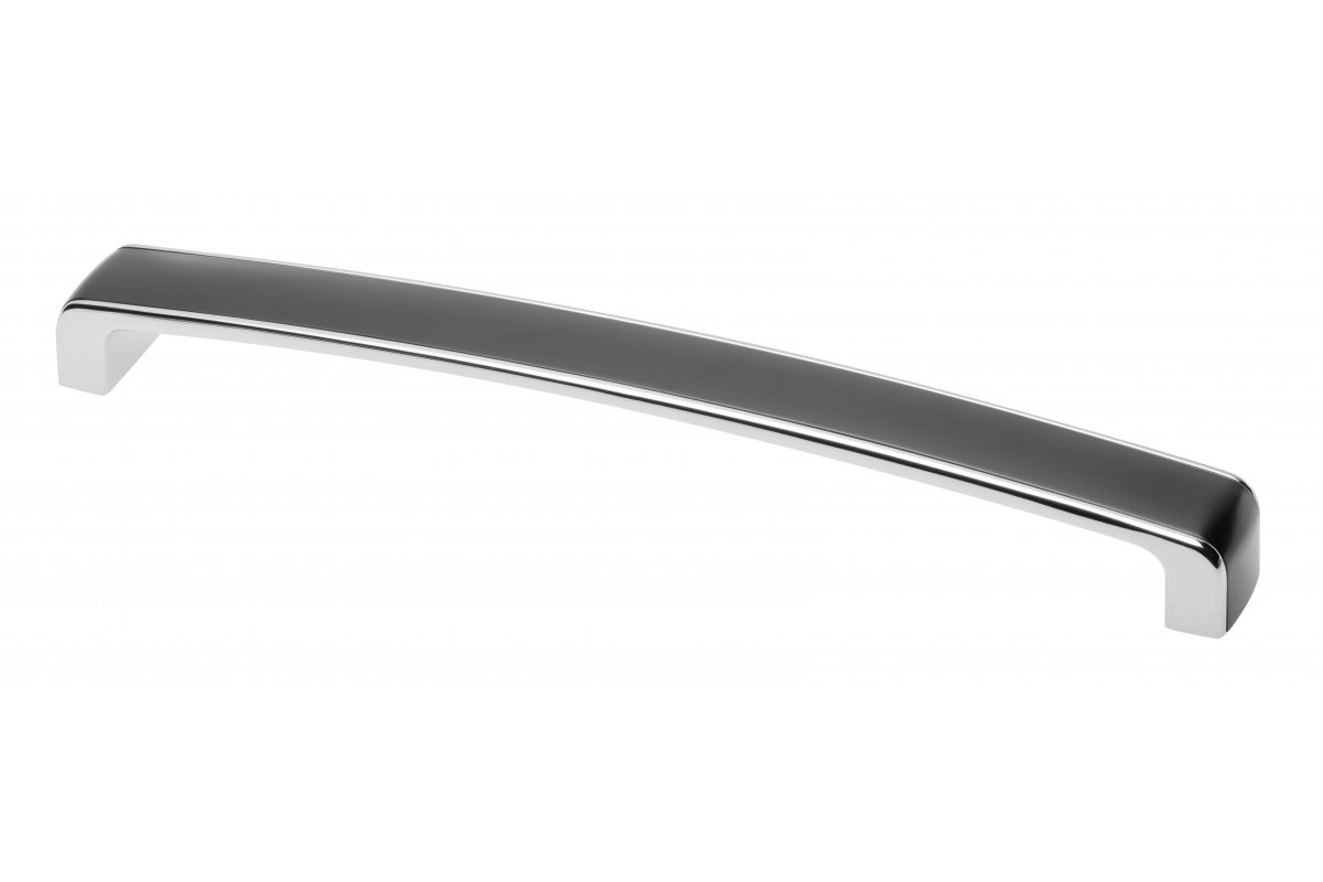 Zamak handle MONZA C=256mm black 1208966140 - Productafbeelding