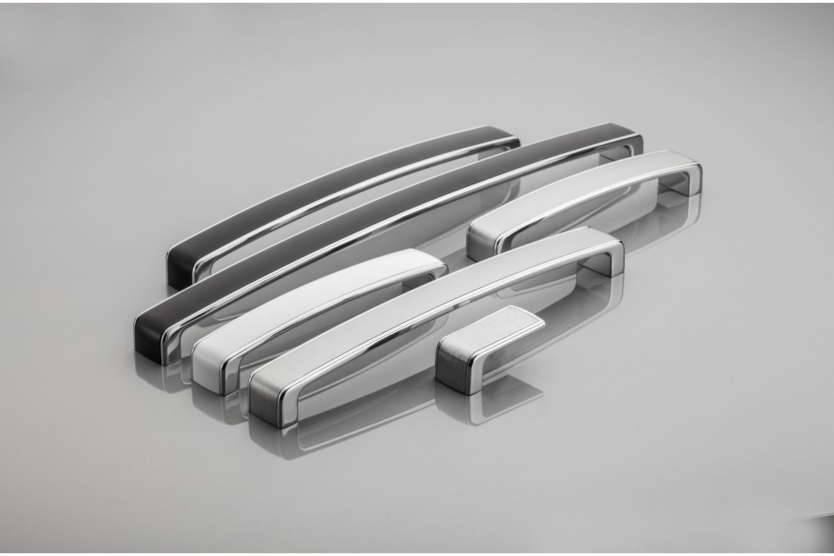 Zamak handle MONZA C=256mm black 1208966140 - Productafbeelding 3