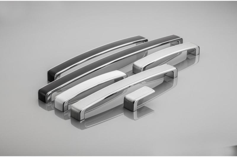 Zamak handle MONZA C=384mm white 1208966142