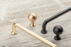 NORD zamak handle, C=192 mm, black matt 1208966152