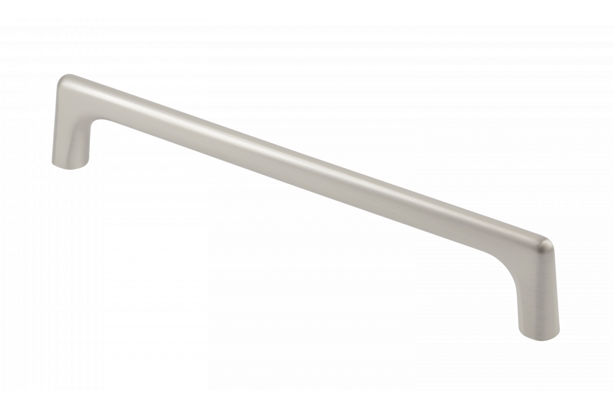 OCTAVIO zamak handle, C=160 mm, inox - brushed steel 1208966166 - Productafbeelding