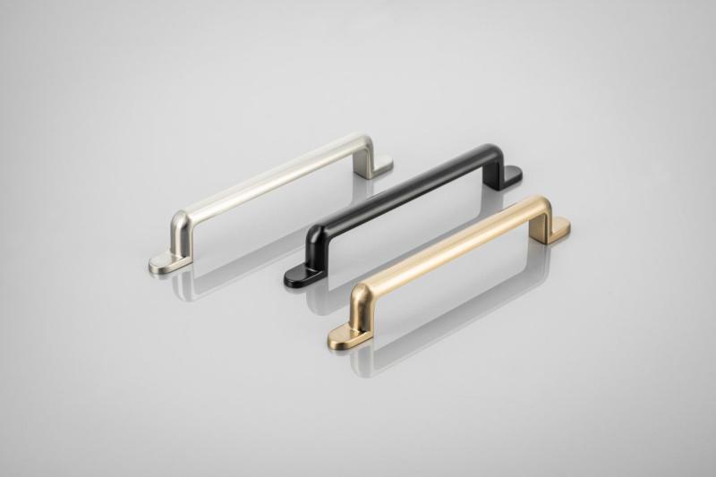 Zamak handle OTTO C = 160 mm champagne 1208966181