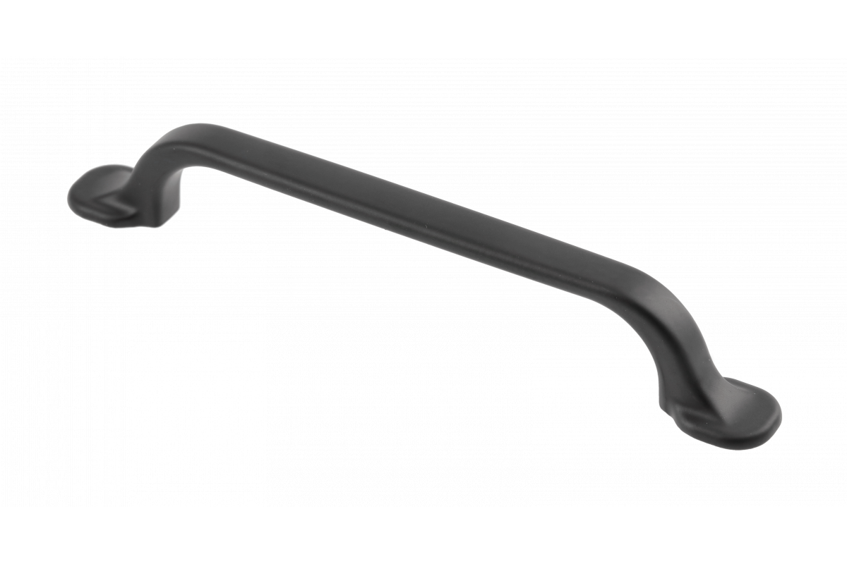 Zamak handle RETRIS C = 128 mm black matt 1208966193 - Productafbeelding