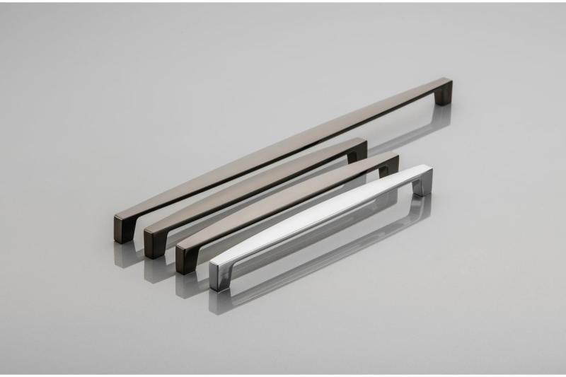 Zamak handle TIVOLI C=320mm titanium 1208966223