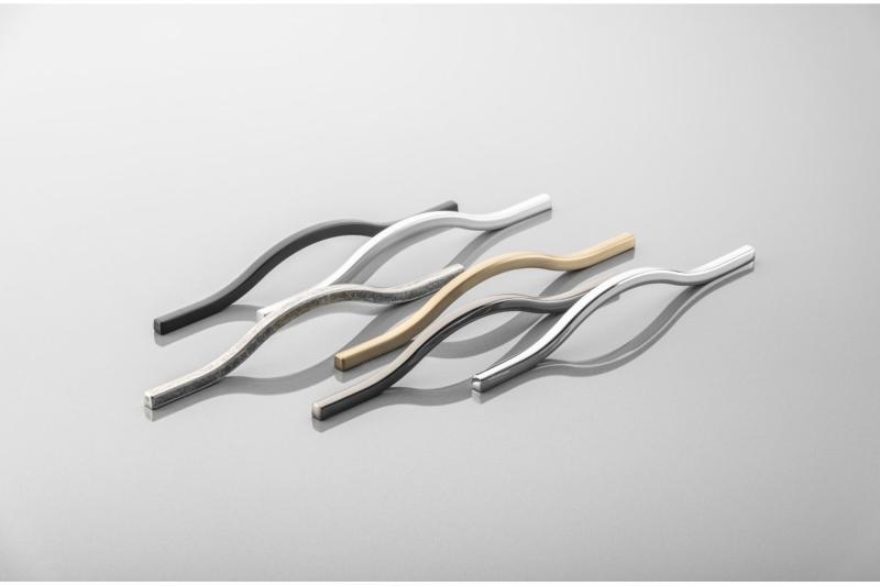 Zamak handle VITO C=160 mm antique silver (OS) 1208966243