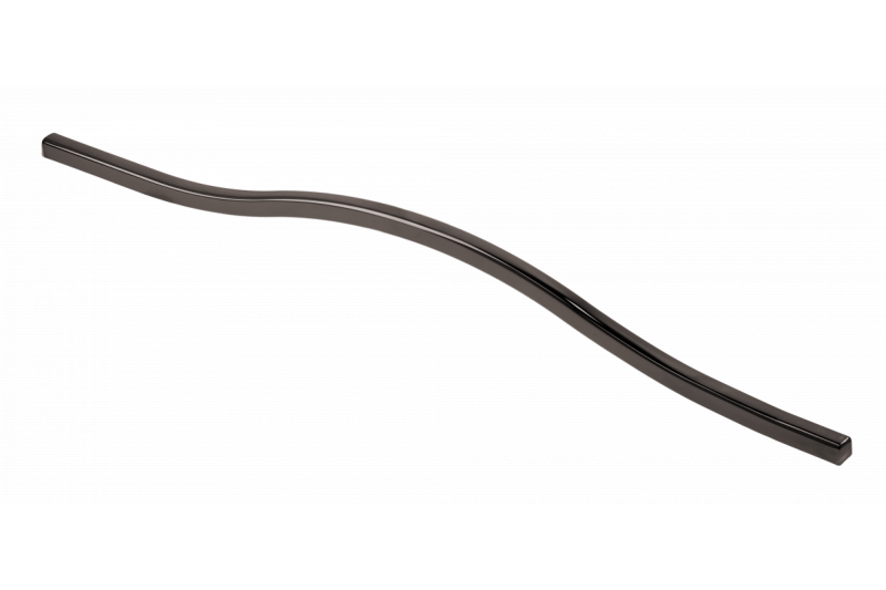 Zamak handle VITO C=160 mm black chrome (BN) 1208966244