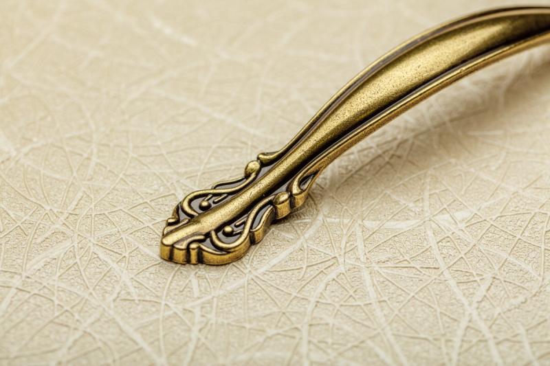 Zamak handle WERONA C=96mm antique brass 1208966256