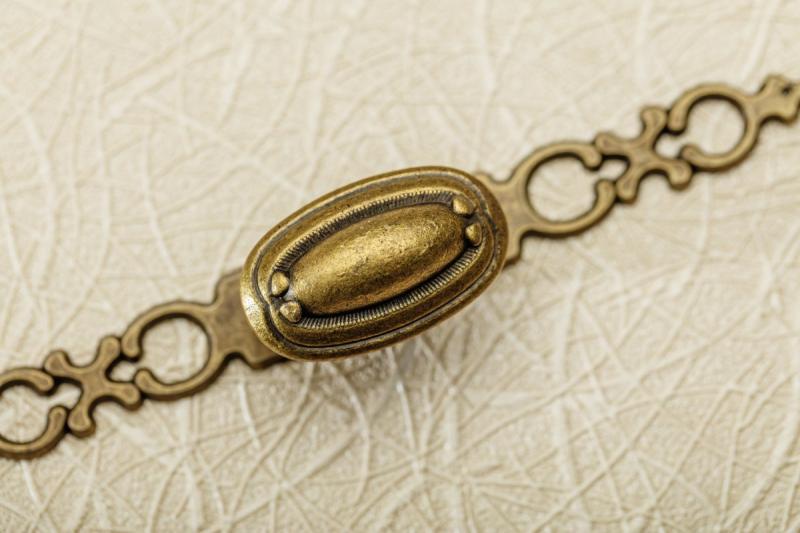 Zamak knob 1146 antique brass 1208966259