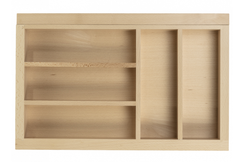 Decor Cutle Bestekbakken Verstelbaar bestekrek  Kleur Beuken 1208966290