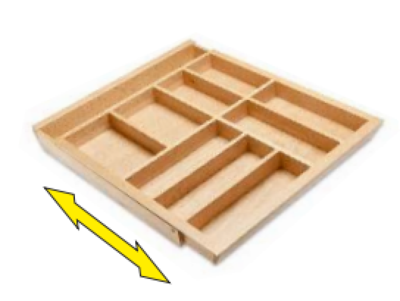 Decor Cutle Bestekbakken Keuken Verstelbaar Bestek Organisator 1208966292