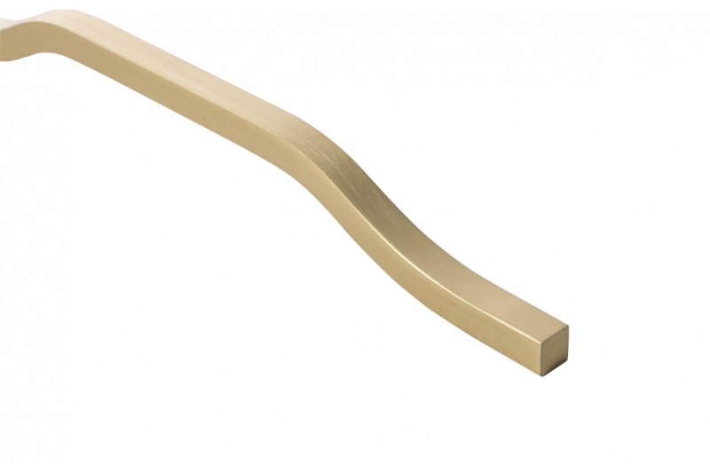 Furniture handle GTV GRAVEL, C=3x352 mm, L= 1200 mm, Al, brushed gold 1208966974