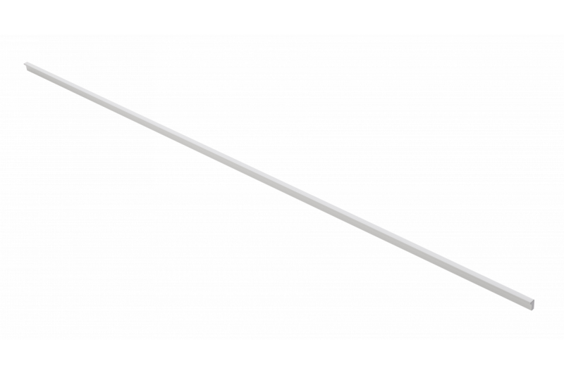 Furniture handle GTV PILLAR, C=3x352 mm, L=1200 mm, Al, white matt 1208966988