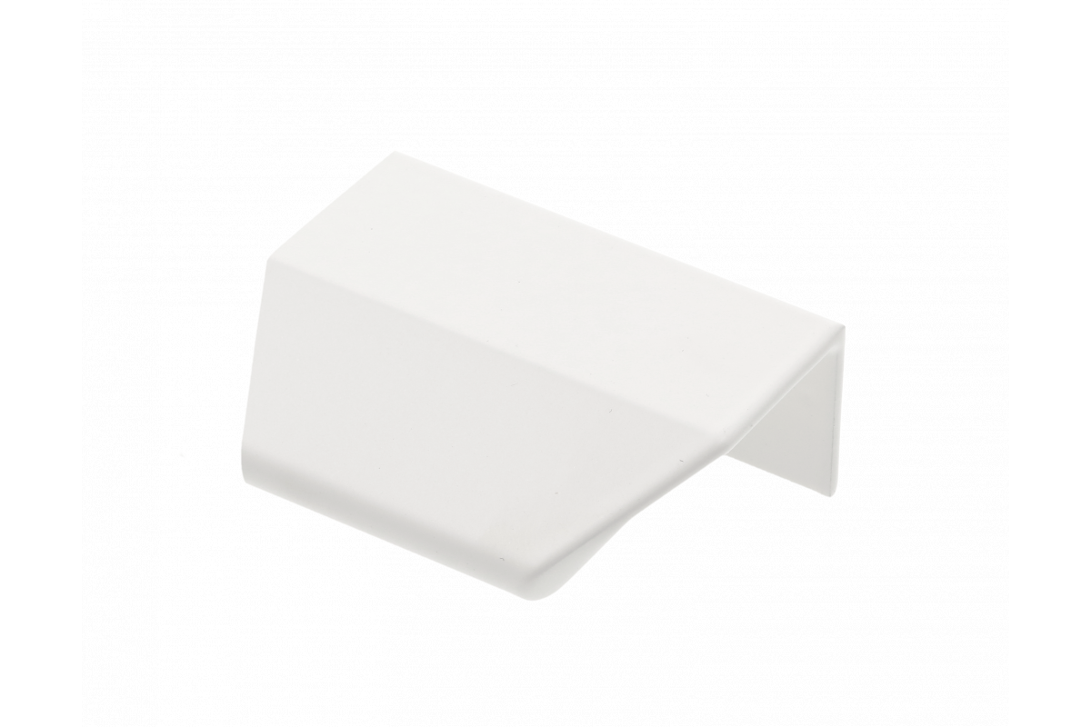 Furniture handle GTV TREX CROSS, C=32 mm, L=50 mm, Al, white matt 1208967005 - Productafbeelding