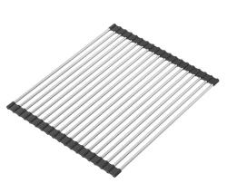 Quadri rvs Rolmat over en voor in de spoelbak 38x32 cm 1208967507