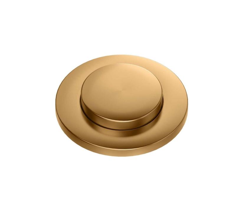 Quadri  Oxford koperen afvoerset spoelbak incl. overloop en push to open knop koper 1208967545