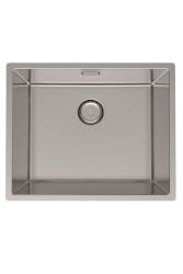 Pure.Sink Prestige RVS spoelbak 50x40 cm 10mm radius onderbouw, vlakbouw en opbouw PPG5040-02