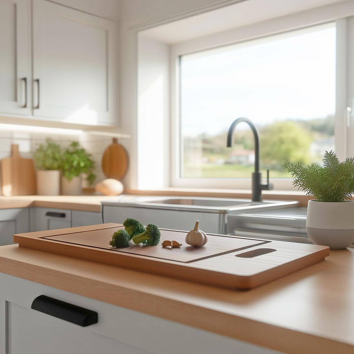 Pure.Sink Prestige snijplank hout PPGCB40-23 - Productafbeelding 8