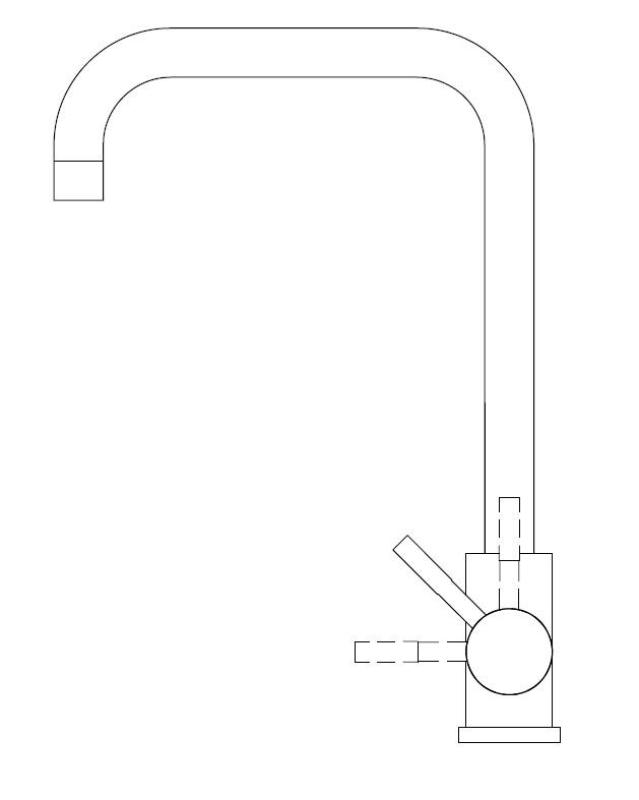 Pure.Sink Elite Steel Pure keukenkraan PVD Gun metal PS8010-61