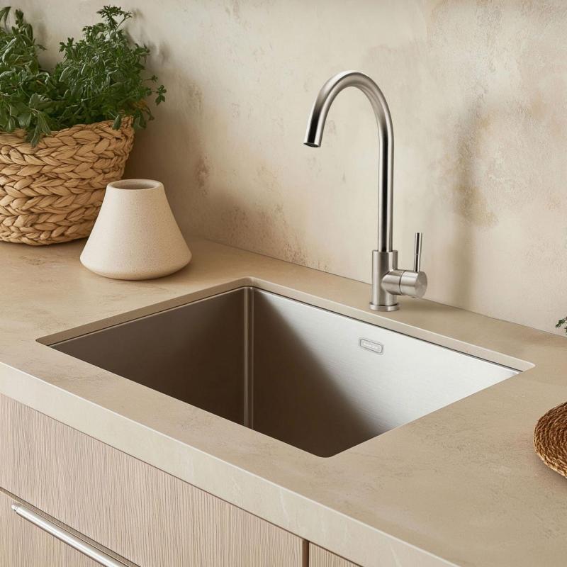 Pure.Sink Elite Steel Stream keukenkraan RVS PS8044-02