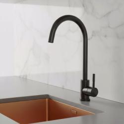 Pure.Sink Elite Steel Stream keukenkraan Mat zwart PS8044-10