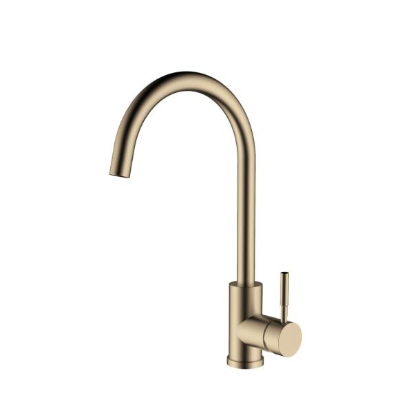 Pure.Sink Elite Steel Stream keukenkraan PVD geborsteld goud  PS8044-60