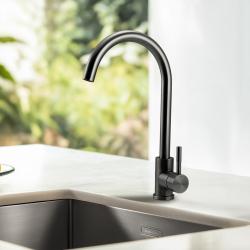 Pure.Sink Elite Steel Stream keukenkraan PVD Gun metal PS8044-61