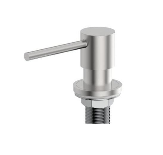 Pure.Sink Elite Steel Shine  inbouw Zeepdispenser RVS van boven navulbaar PS9010-02