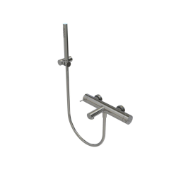 Waterevolution Flow twee-weg thermostatische douchemengkraan met handdouche chroom T130TN01