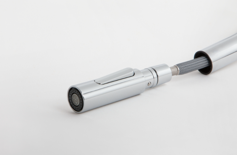 Franke Pescara J Eenhendel Mengkraan Zwart met Uittrekbare Uitloop en Spray Stand 115.0575.968