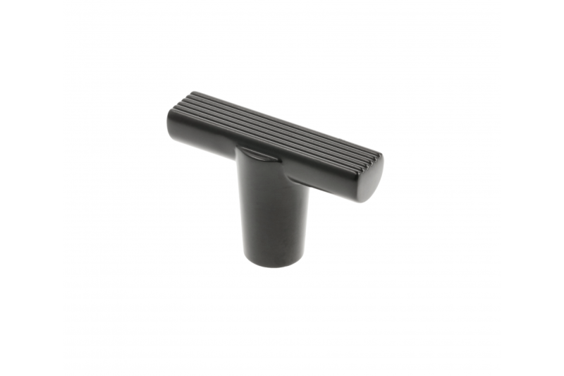 Furniture knob GTV RAY, ZnAl, matt black