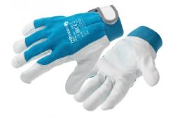 ROTT leather gloves (goat leather) blue 8