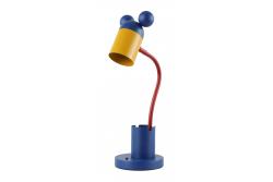 Desk lamp MOUSE , 5495, max.250V, 50/60Hz, 1*E27, max.25 W, dia.8 cm, IP20, navy/yellow