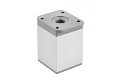 Leg dakp-26 60 mm color aluminum square 40x40